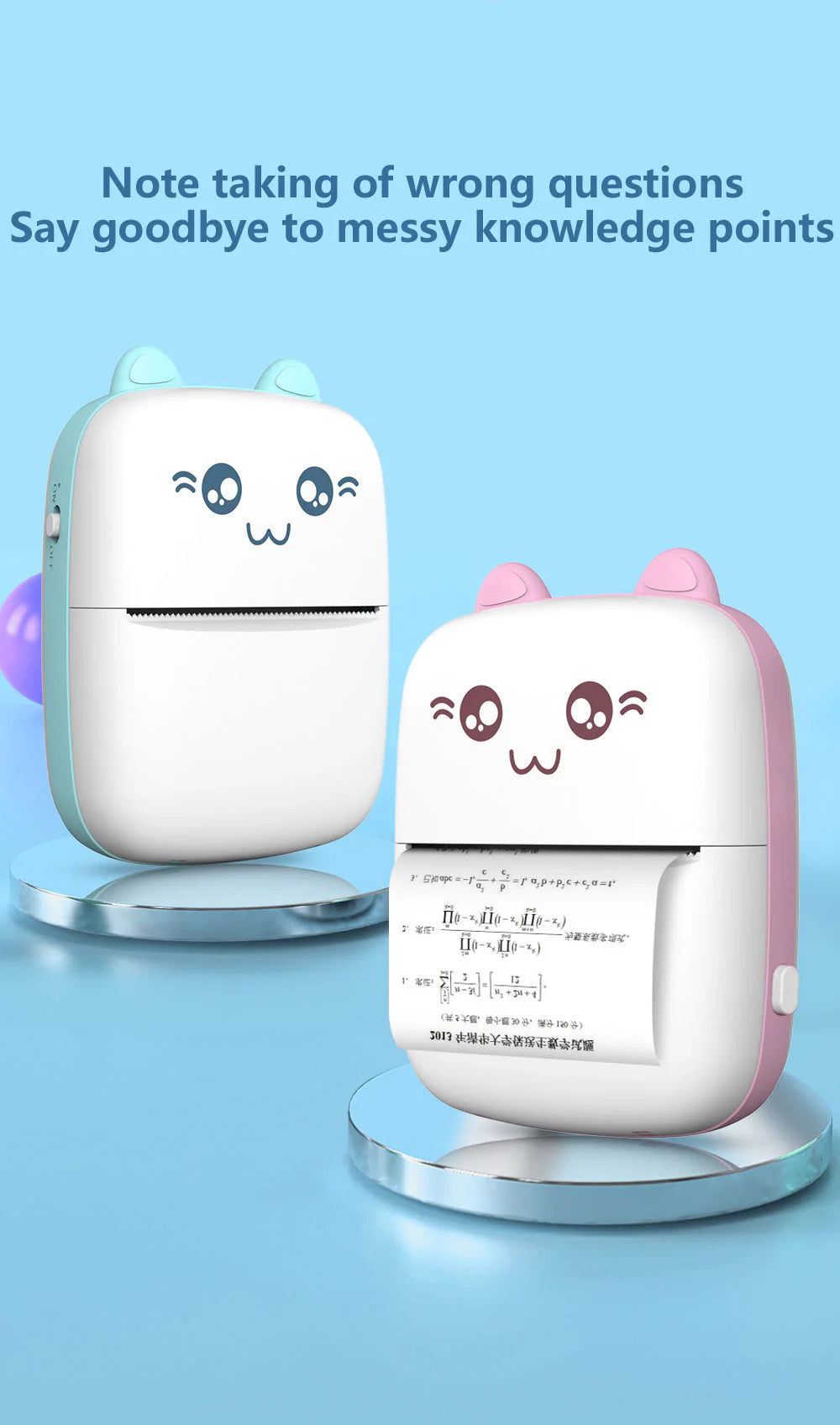 Pocket Inkless Mini Printer