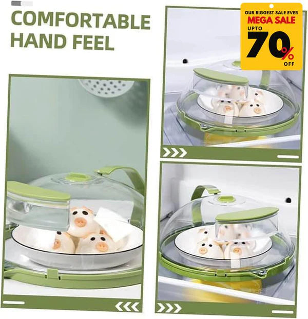 Anti-Splash Microwave Food Cover