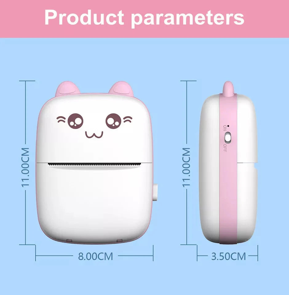 Pocket Inkless Mini Printer