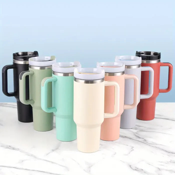 Classic 40oz Quencher Tumbler - Cream White