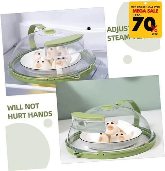 Anti-Splash Microwave Food Cover